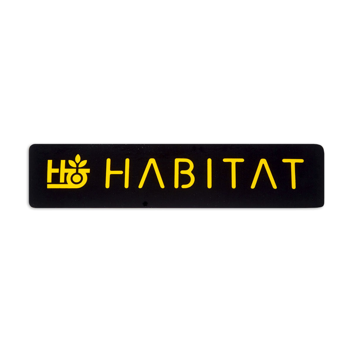 Habitat Pod Stencil Sticker - Yellow image 1
