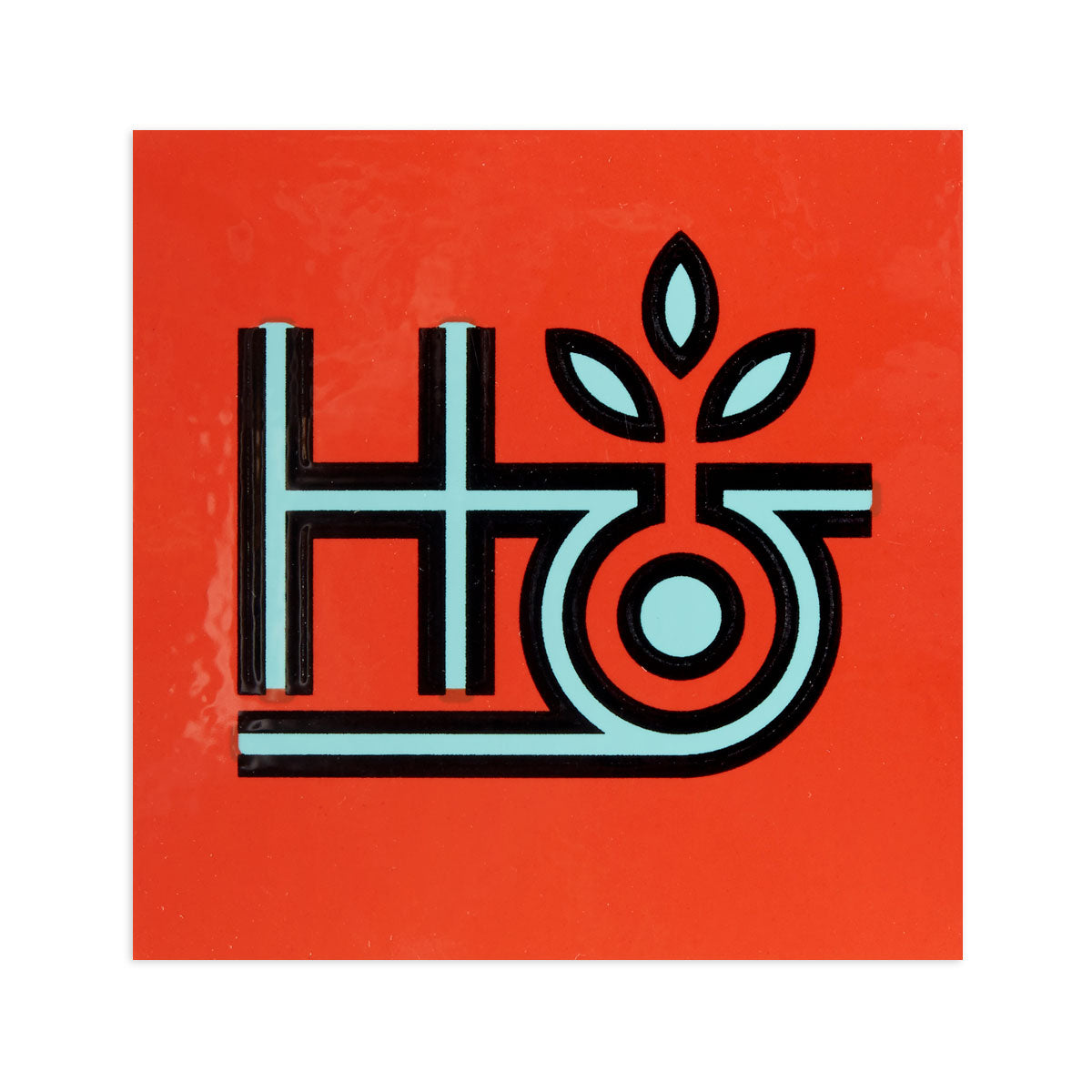 Habitat Tritone Pod Sticker - Red image 1