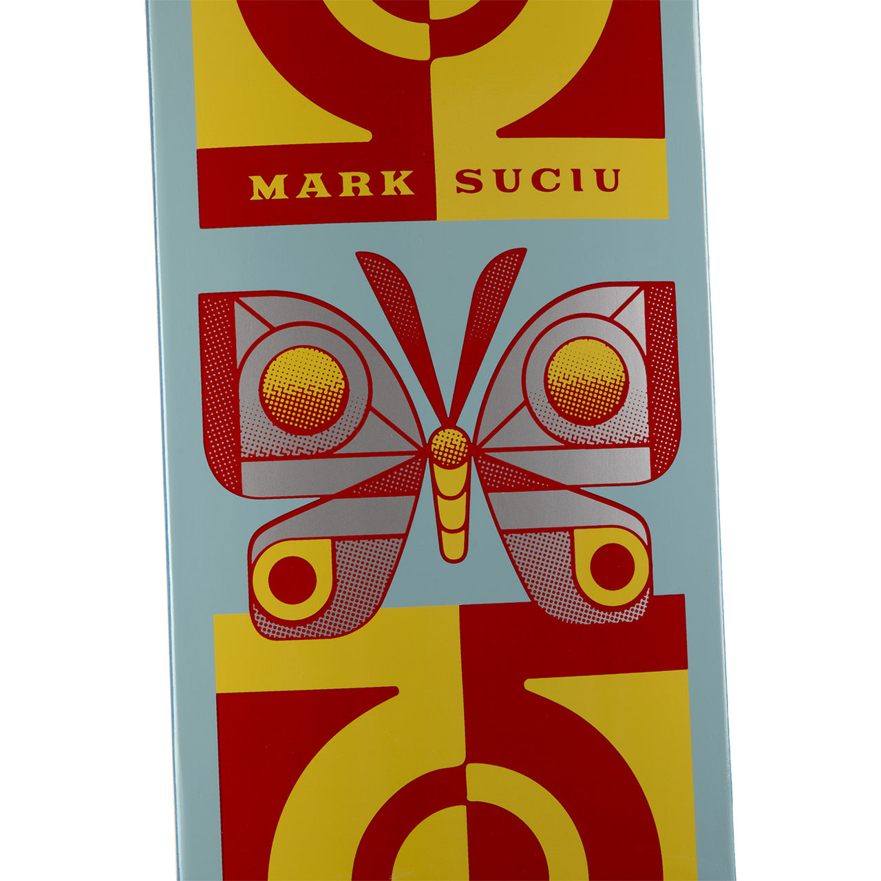 Habitat Suciu Moth Skateboard Deck - Metallic Ink - 8.375