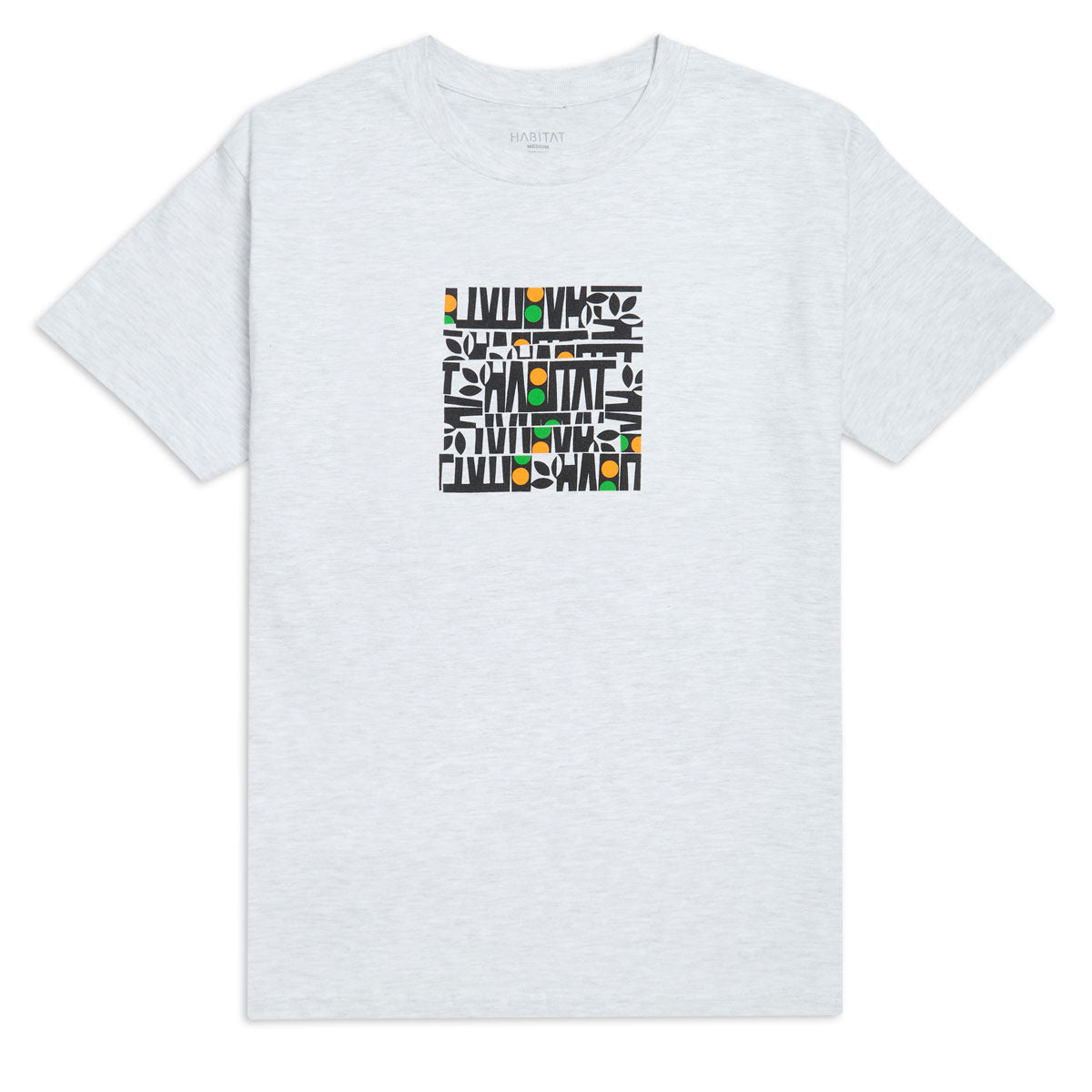 Habitat Artisan Apex Stacked T-Shirt - Ash Heather image 1