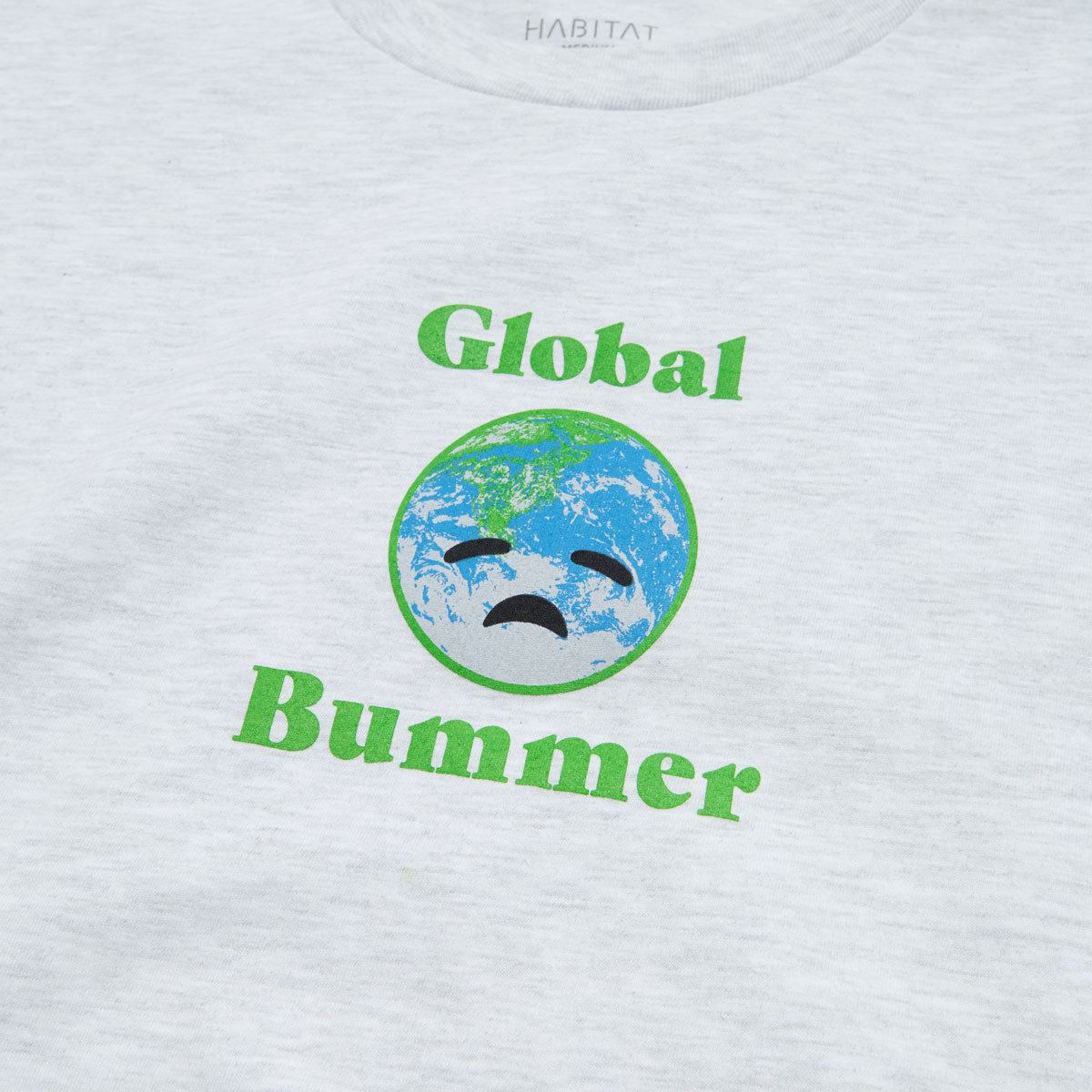 Habitat Global Bummer T-Shirt - Ash Heather image 2