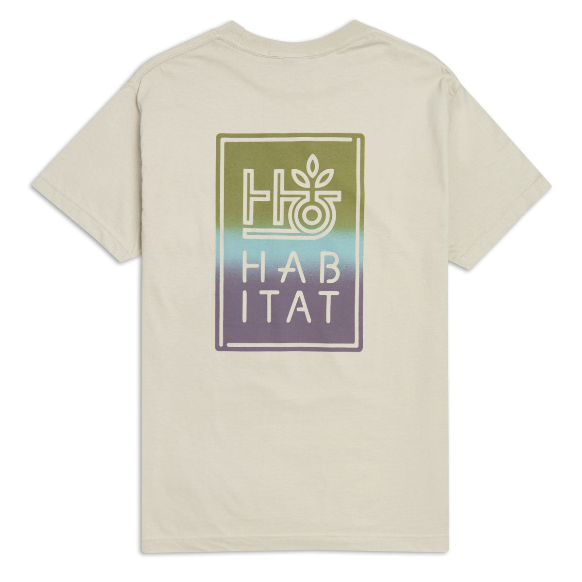 Habitat Pod Stencil Pocket T-Shirt - Off White image 2