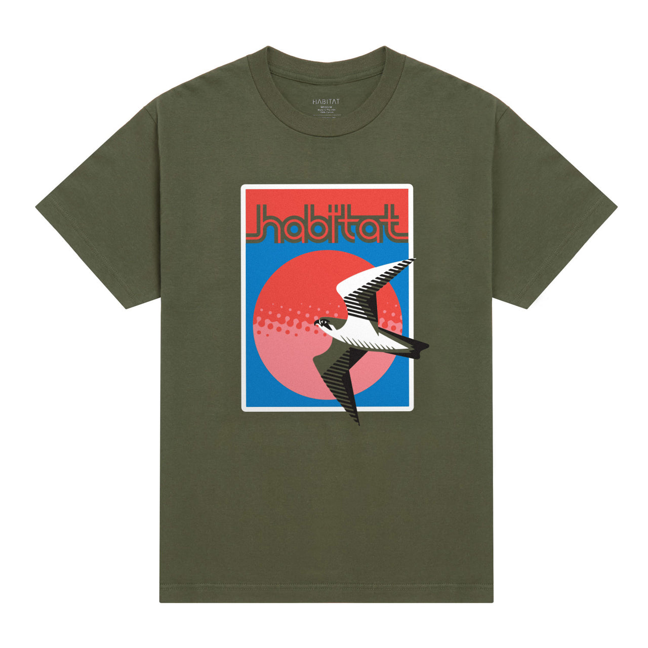 Habitat Kestrel T-Shirt - Fatigue Green image 1