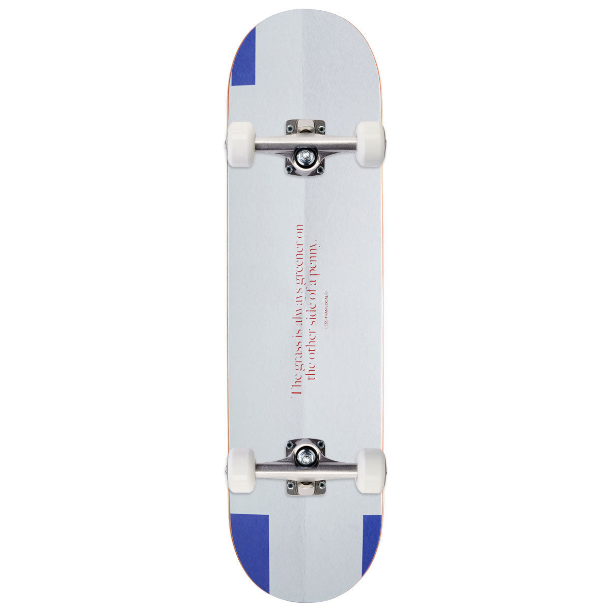 Less Than Local Dumb Fortune Skateboard Complete - 8.25