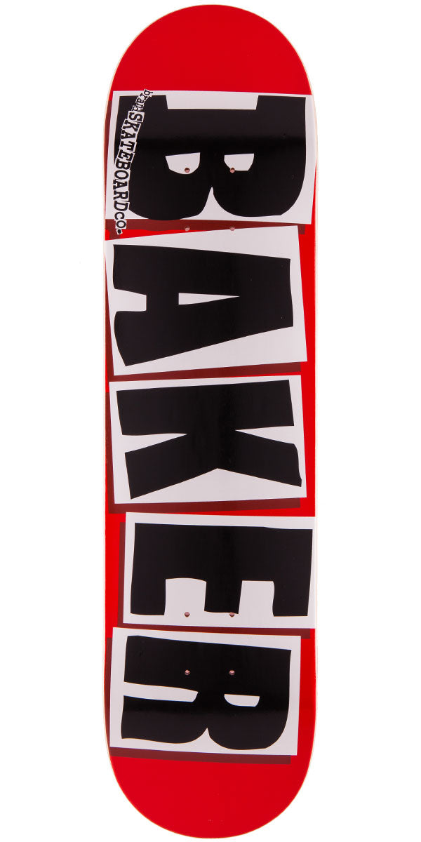 Baker Brand Logo Skateboard Deck - Black - 7.88