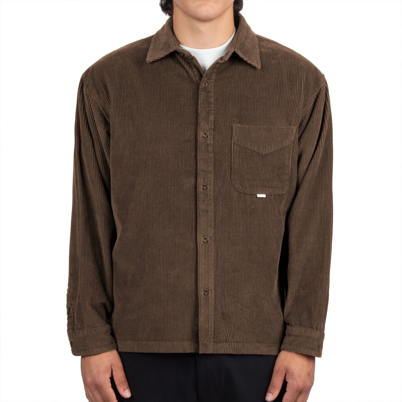 CCS Box Corduroy Shirt - Brown image 2