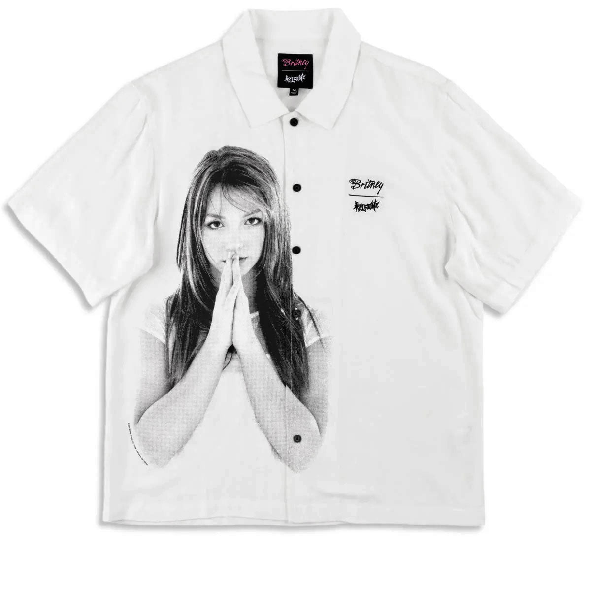 Welcome x Britney Rayon Photo Shirt - White image 1