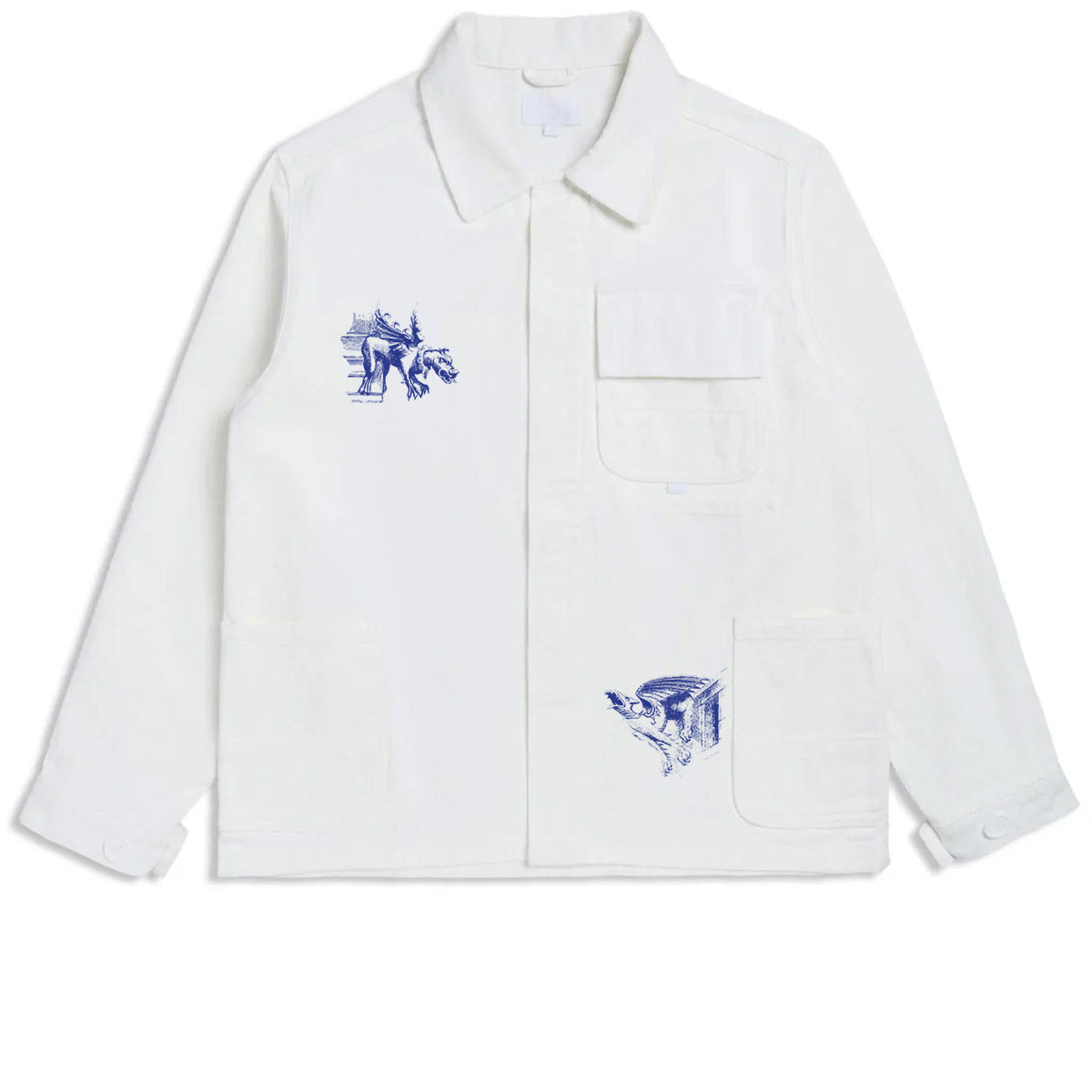 CCS Cathedral French Chore Coat - White - XXL image 1