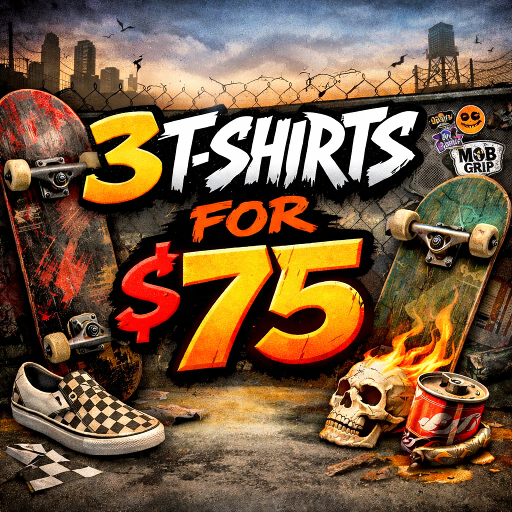 3 T-Shirts for $75 image 1