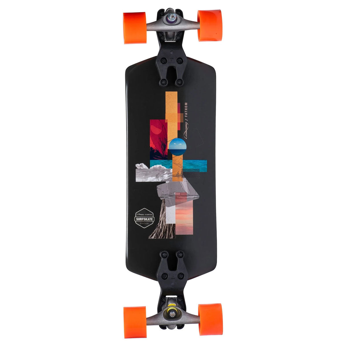 Loaded x Carver Fathom CX Pre-Built Surfskate Complete image 1