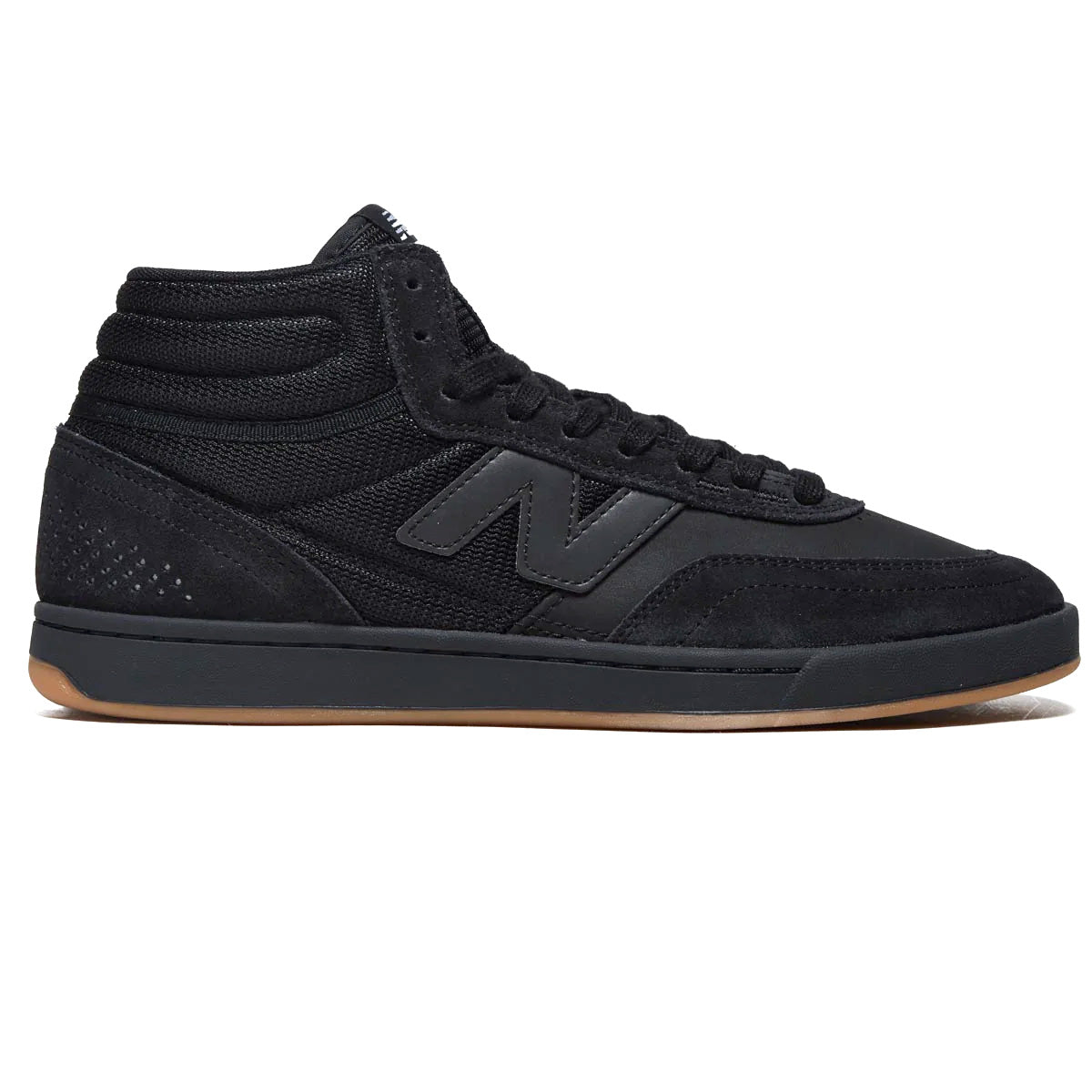 New Balance 440 High V2 Shoes - Black/Black image 1