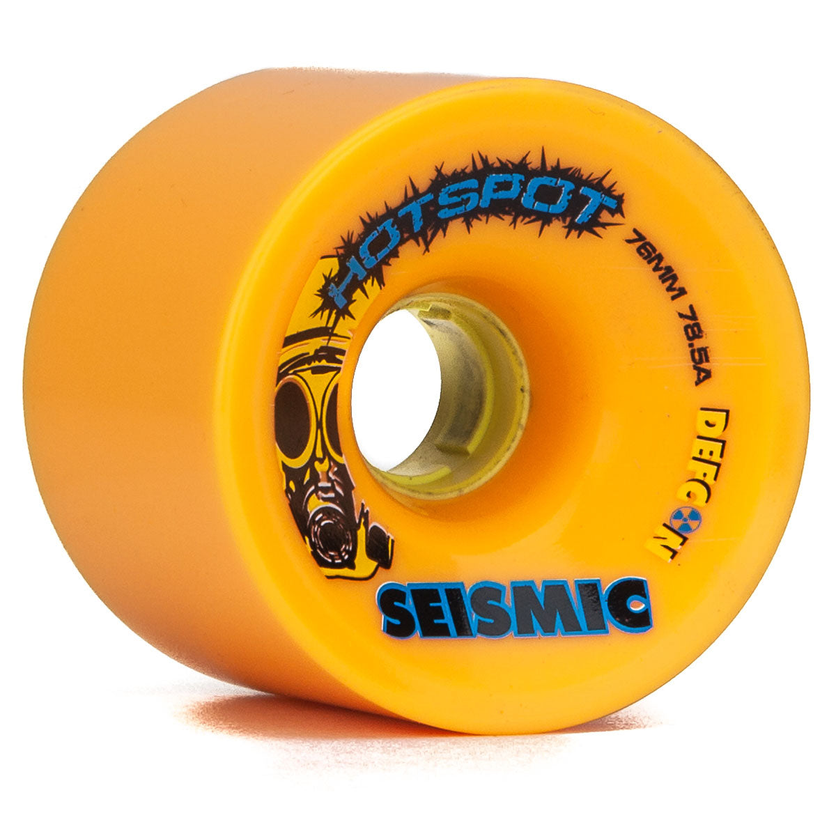 Seismic Hot Spot 78.5a Longboard Wheels - Mango - 76mm image 1