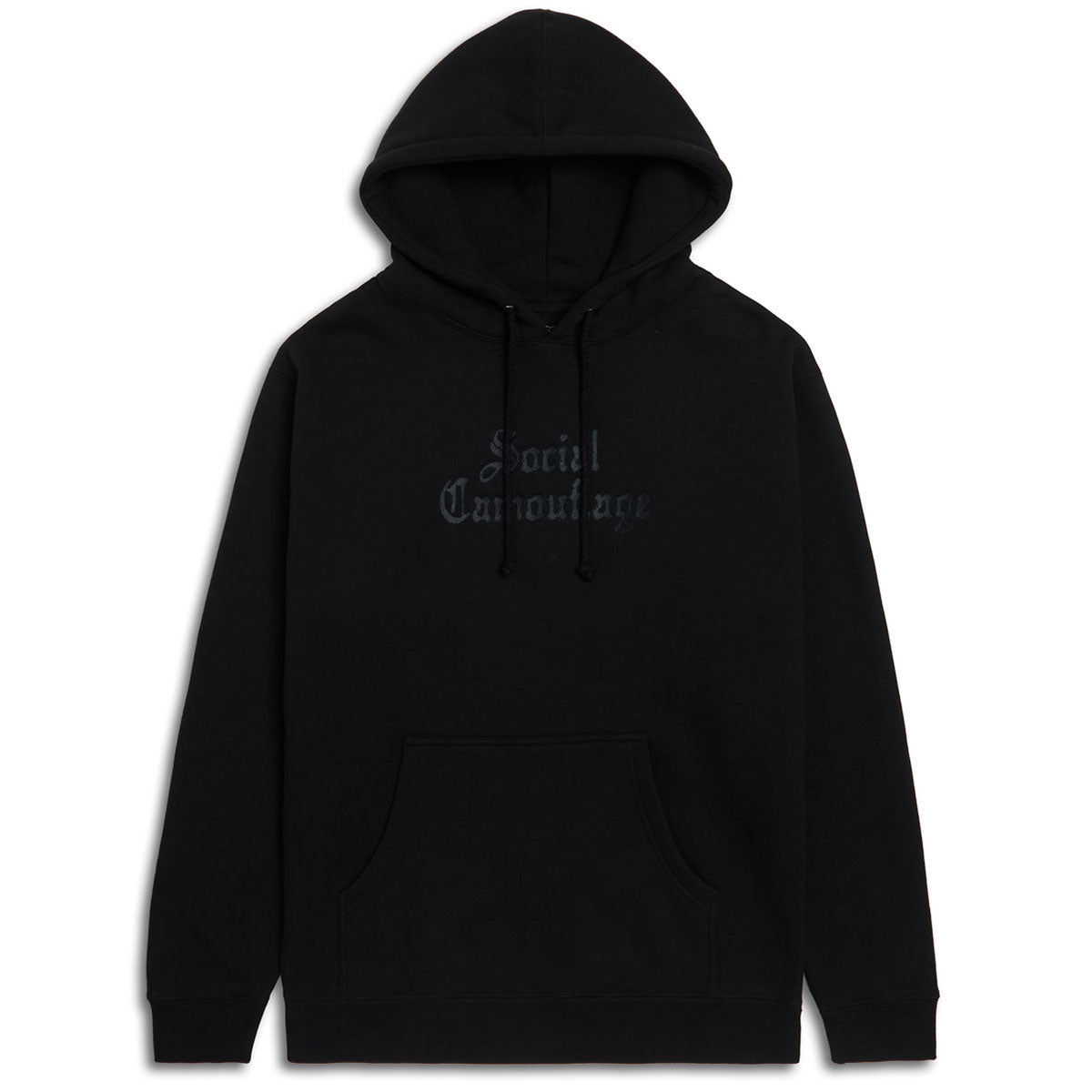 CCS Social Camouflage Embroidered Hoodie - Black image 1