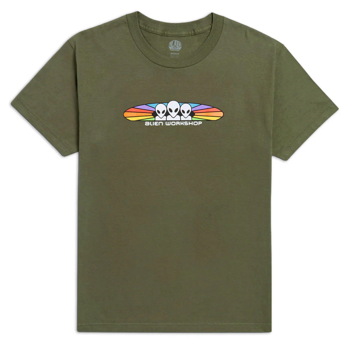 Alien Workshop Spectrum T-Shirt - Fatigue Green image 1