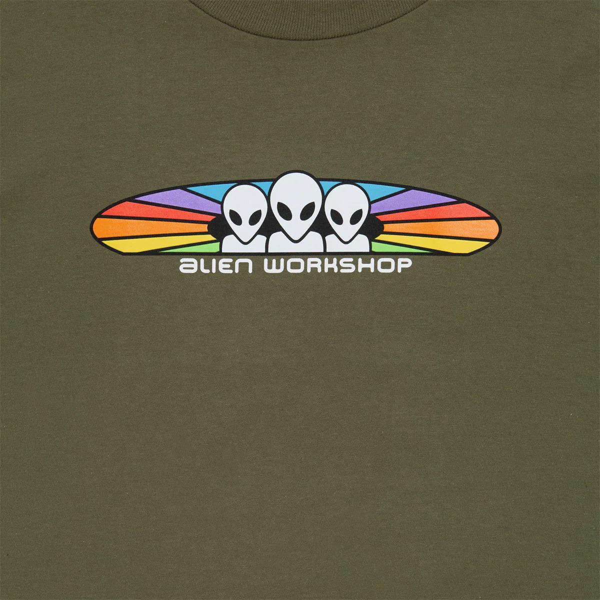 Alien Workshop Spectrum T-Shirt - Fatigue Green image 2