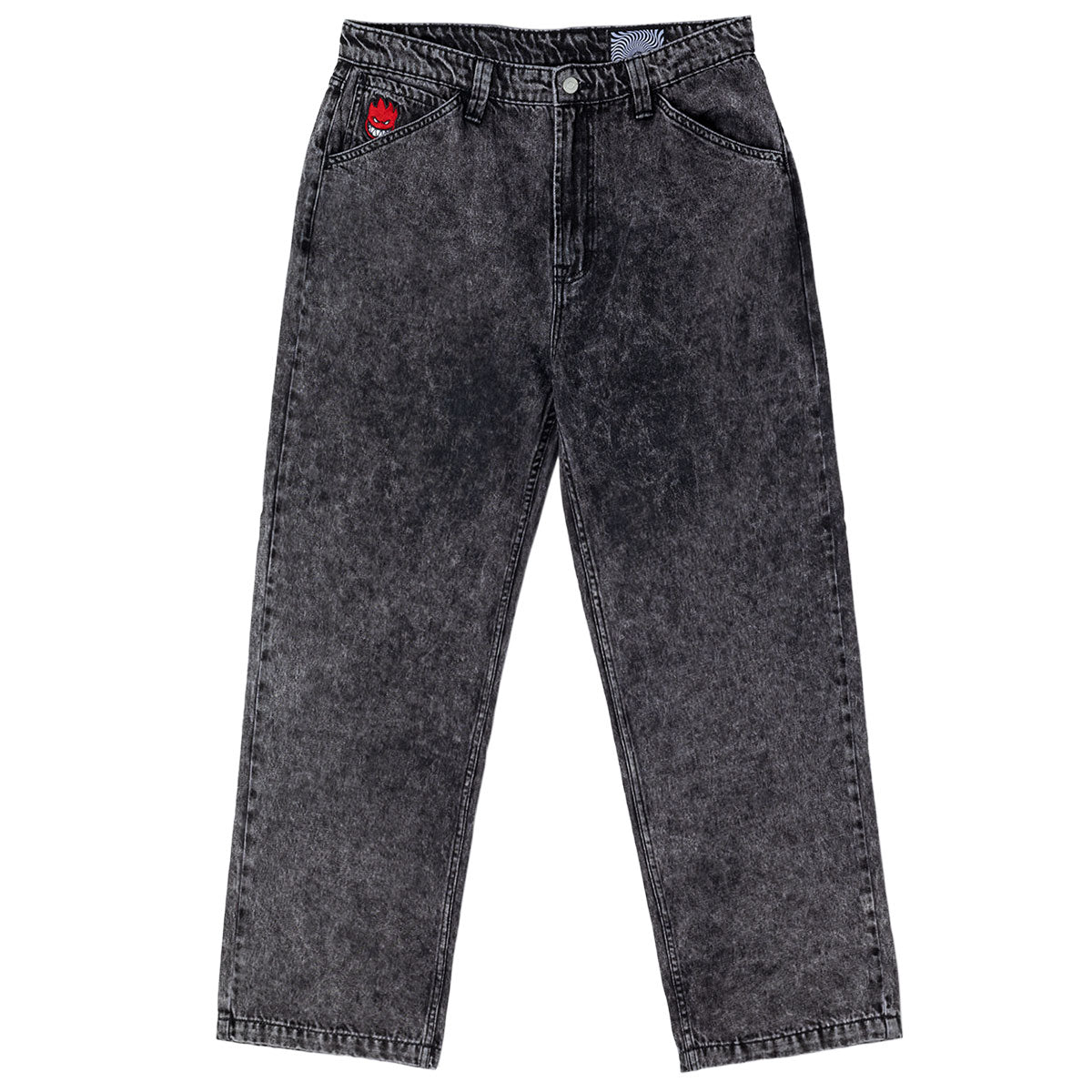 Spitfire Bighead Fill Denim Pants - Black Stone Wash image 1