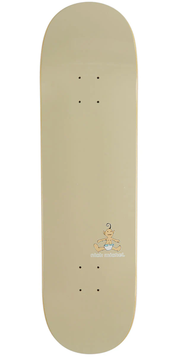 Frog Baby Nick Michel Skateboard Deck - Beige - 8.60