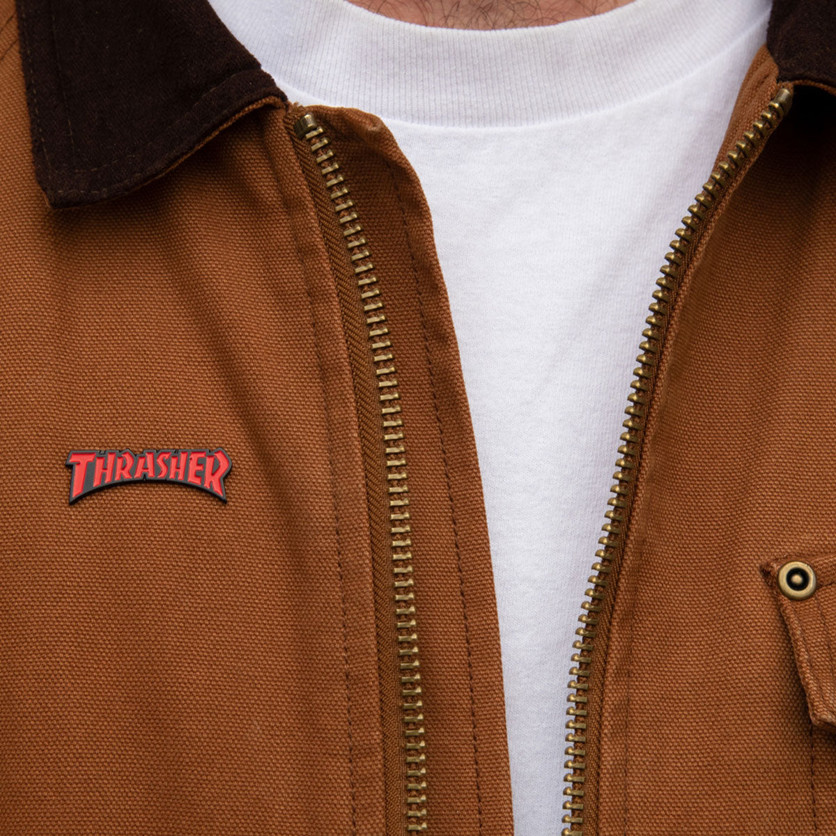 Thrasher Logo Lapel Pin image 2