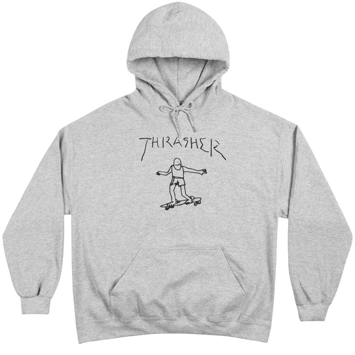 Thrasher Gonz Hoodie - Grey/Black image 1