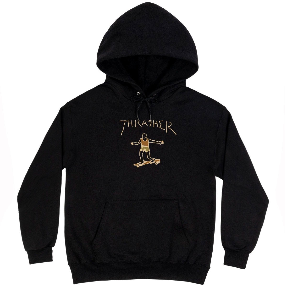 Thrasher Gonz Hoodie - Black/Brown image 1