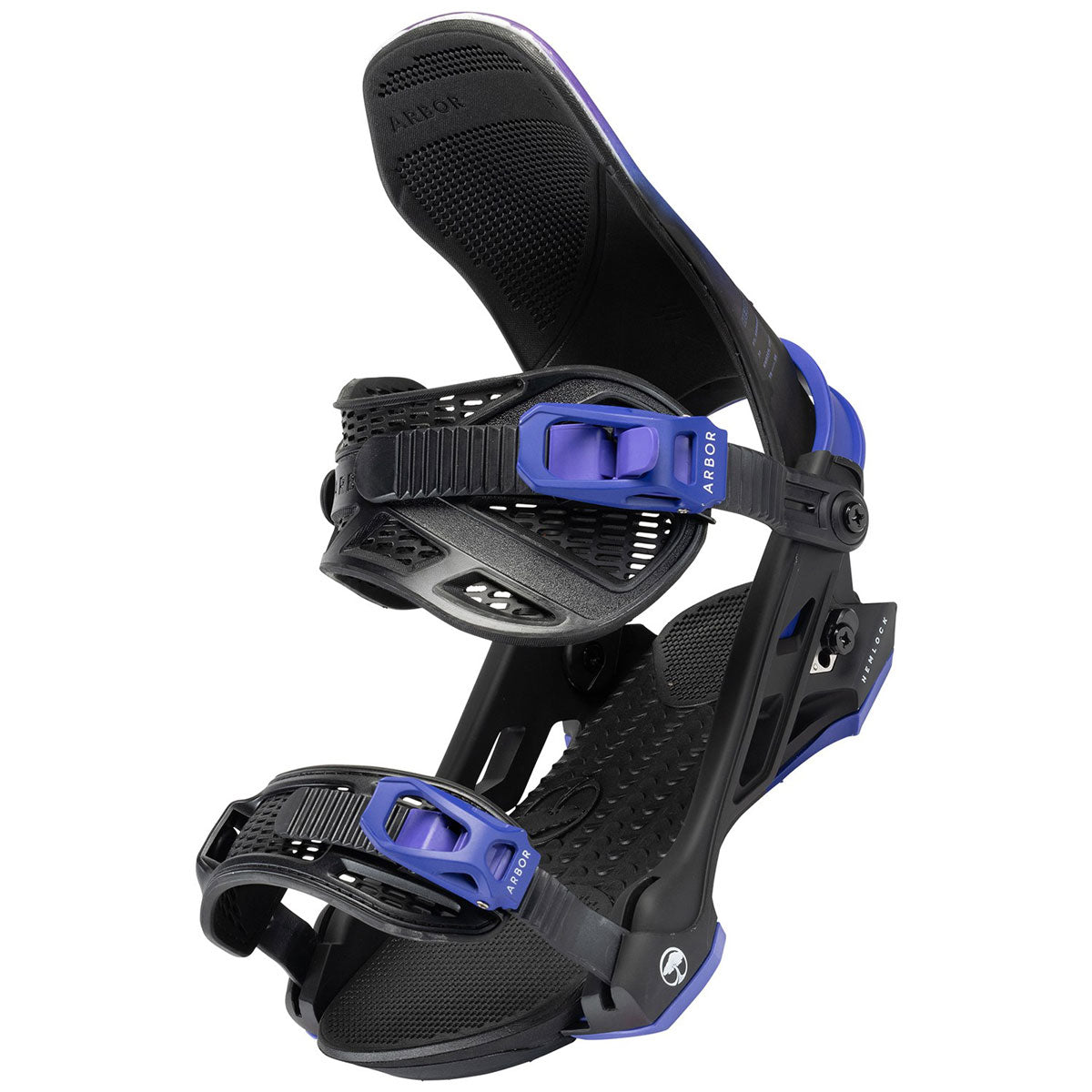 Arbor Hemlock 2024 Snowboard Bindings - Samborghini image 2