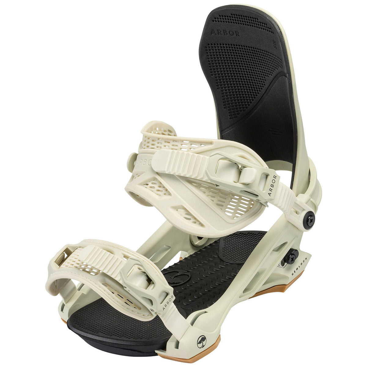 Arbor Hemlock 2024 Snowboard Bindings - Frank April image 2