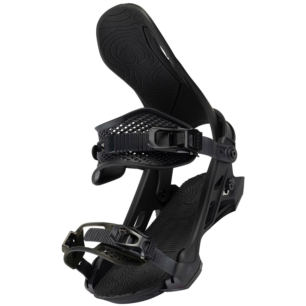 Arbor Cypress 2024 Snowboard Bindings - Black image 2