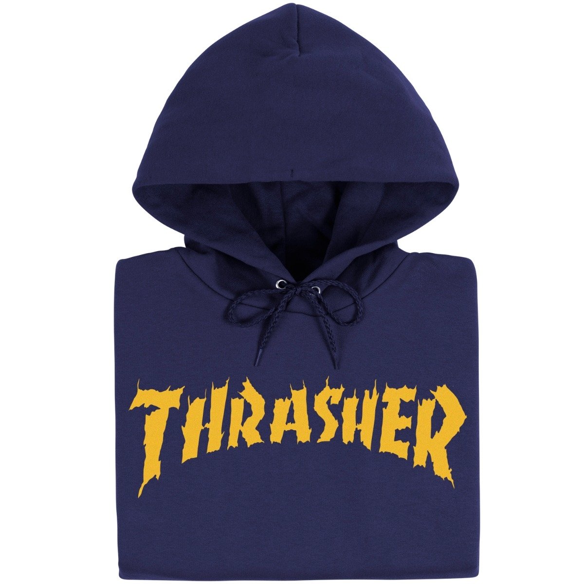 Thrasher Burn It Down Hoodie - Navy image 3