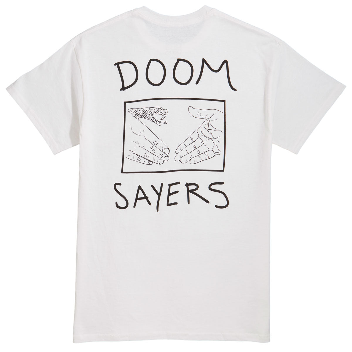 Doom Sayers Snake Shake T-Shirt - White image 1