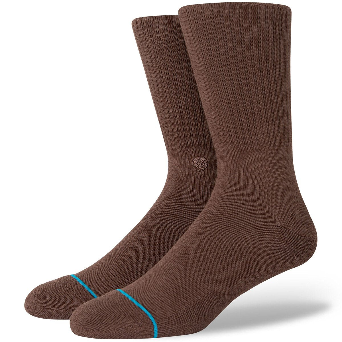 Stance Icon Socks - Brown image 1