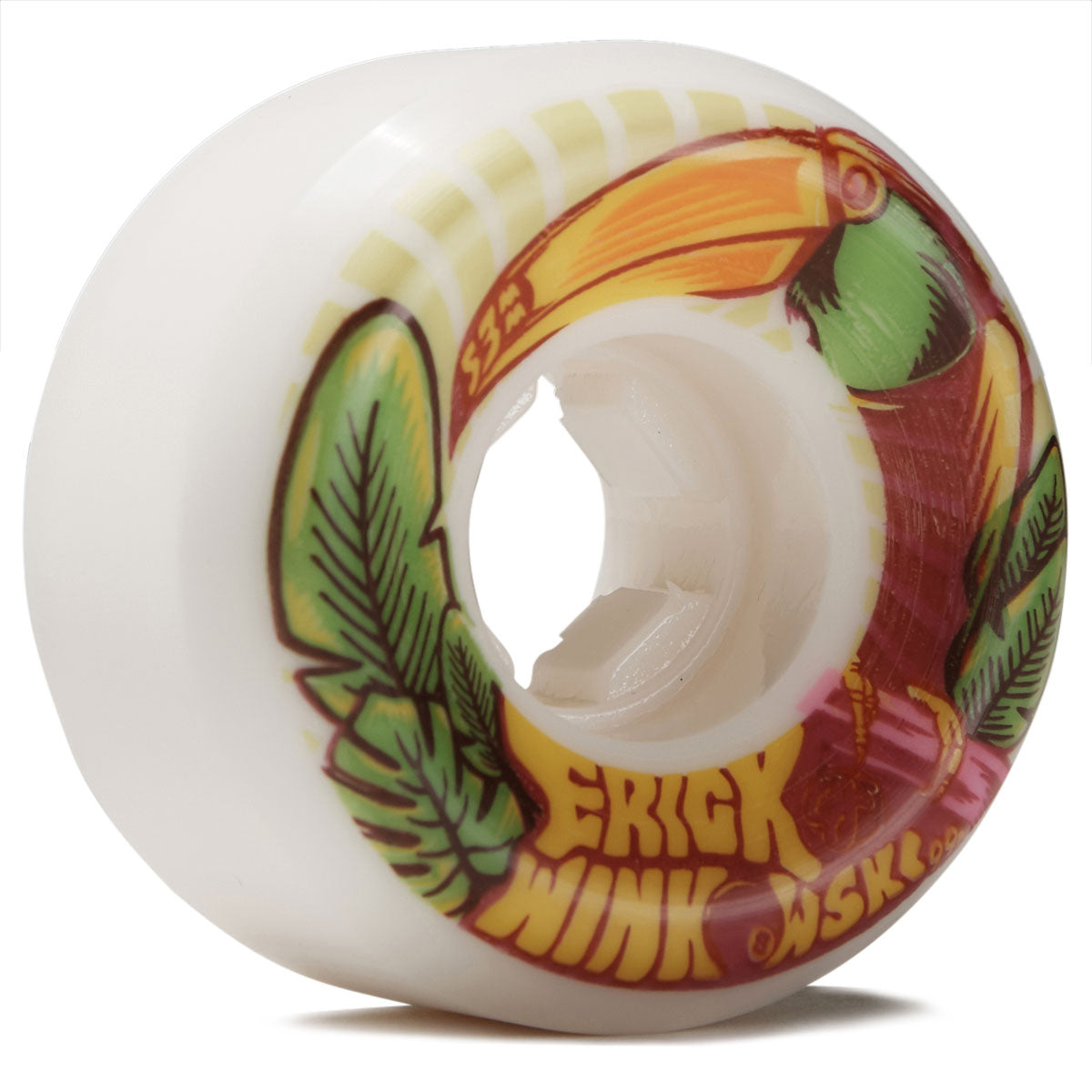 OJ Winkowski Tropics Elite Mini Combo 99a Skateboard Wheels - White - 53mm image 1