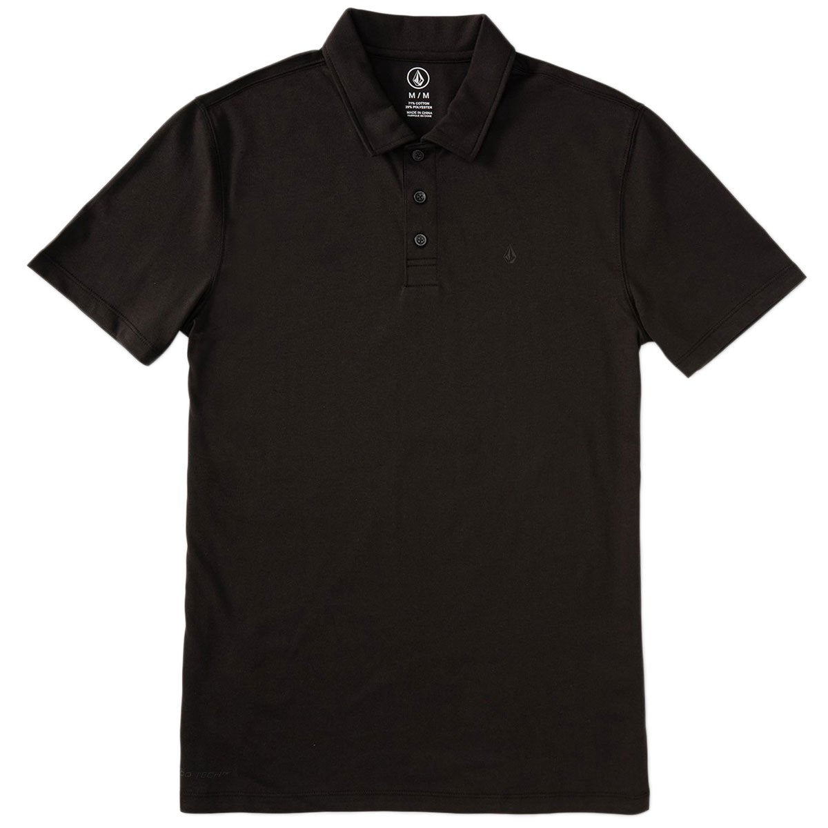 Volcom Hazard Pro Polo Shirt - Black image 1