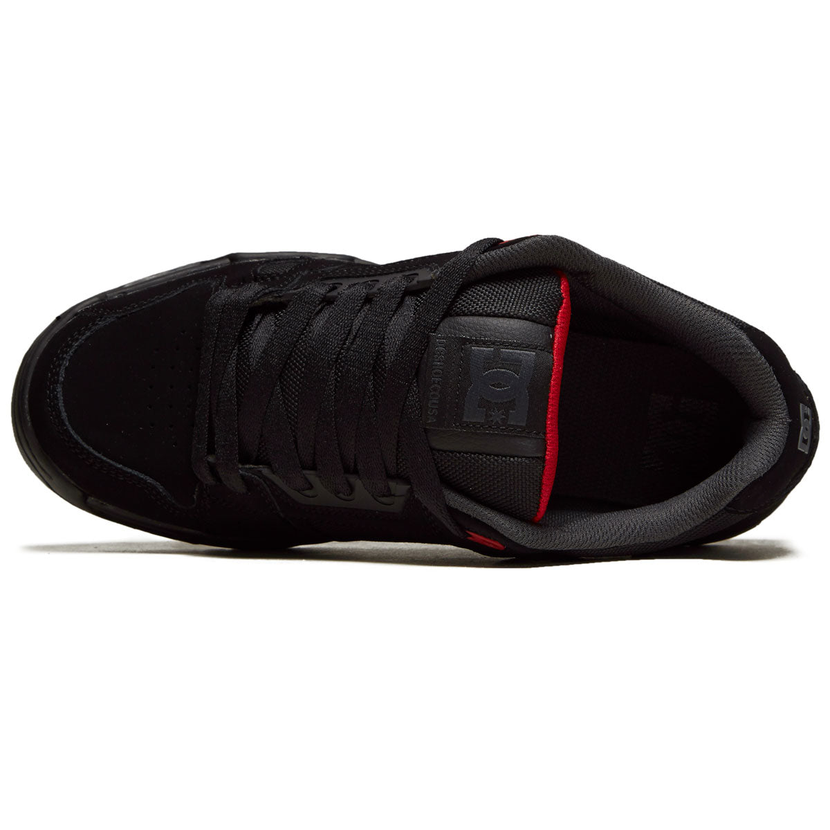 DC Stag Shoes - Black/Grey/Red image 3