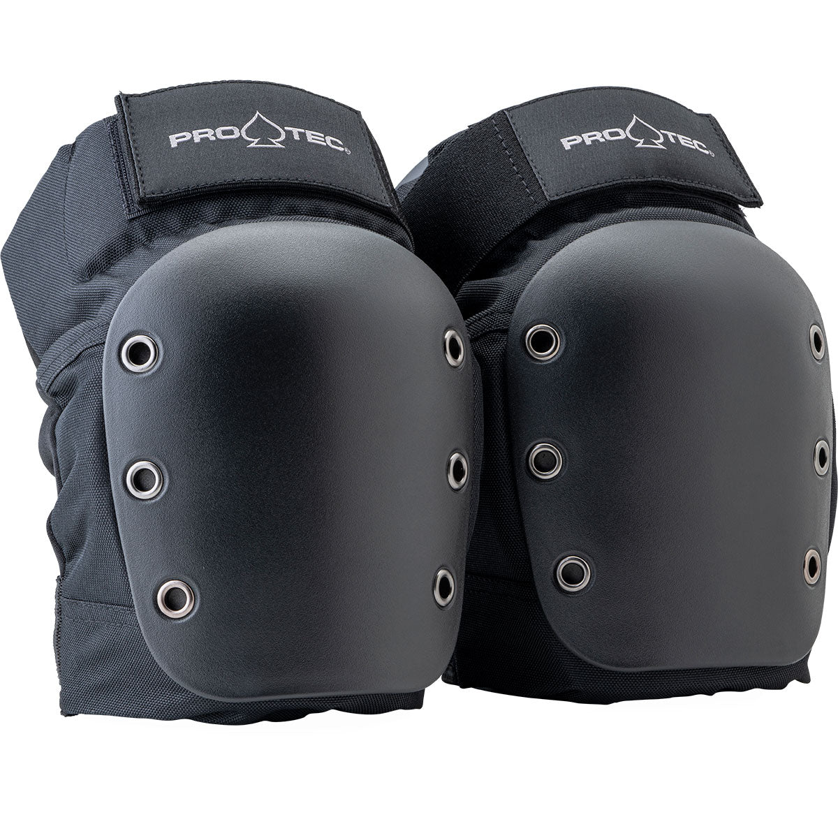 Pro-Tec Street Knee Open Back Pads - Black image 1