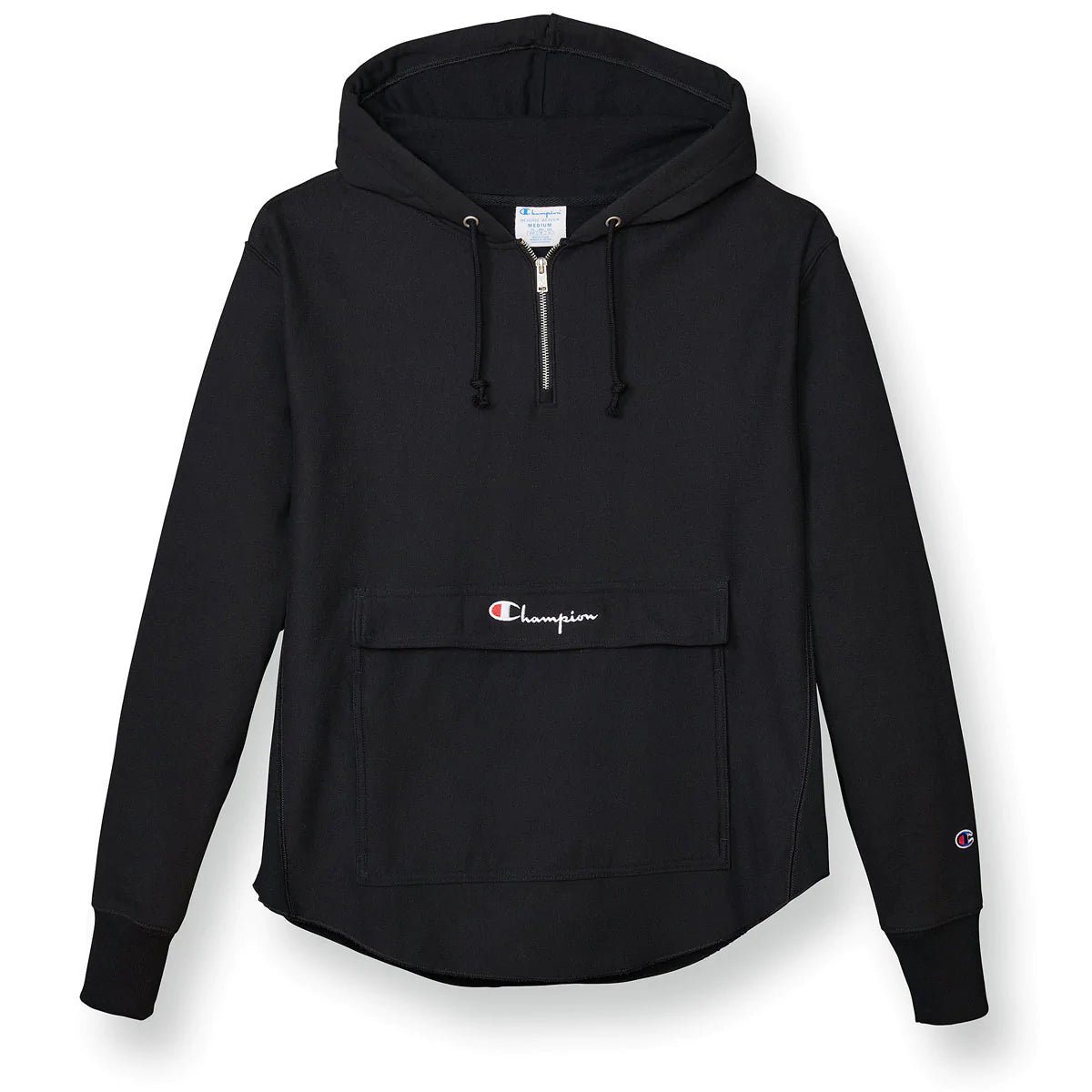 Champion Reverse Weave Boxy Anorak Jacket - Black image 1