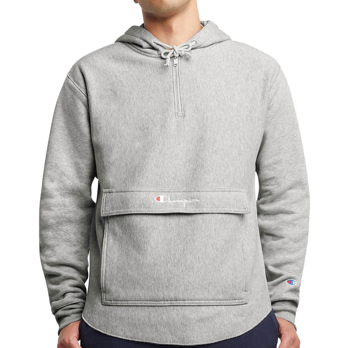 Champion Reverse Weave Boxy Anorak Jacket - Oxford Gray image 1