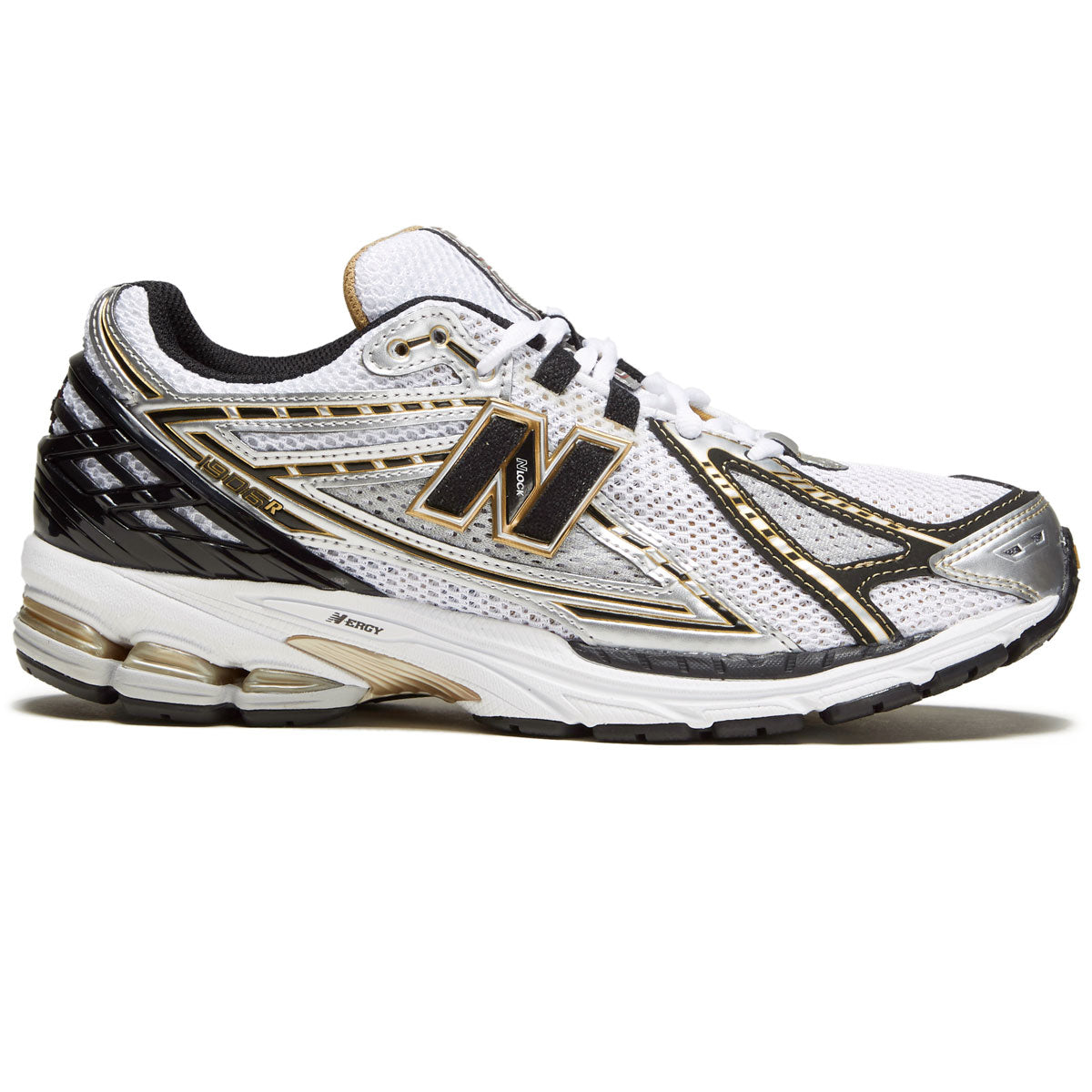 New Balance 1906R Shoes - Metallic Silver/Metallic Gold image 1