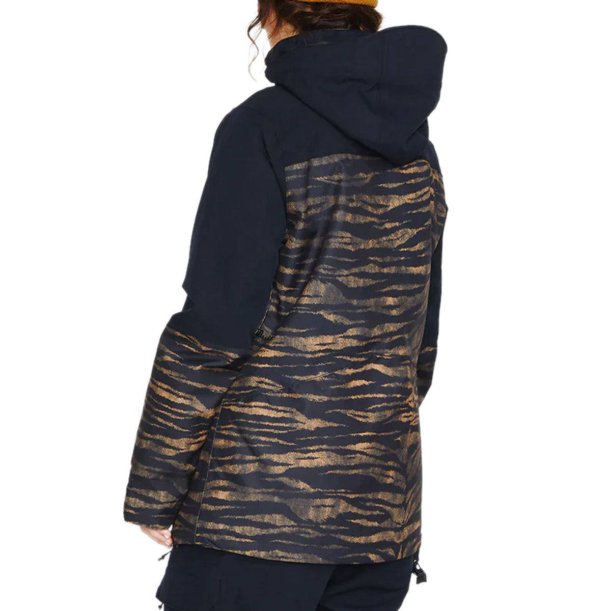 Volcom Womens Shelter 3d Stretch Snowboard Jacket - Tiger Print image 2