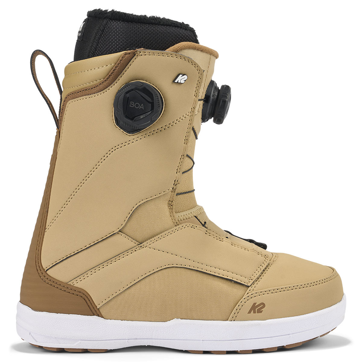 K2 Womens Kinsley 2024 Snowboard Boots - Tan image 2