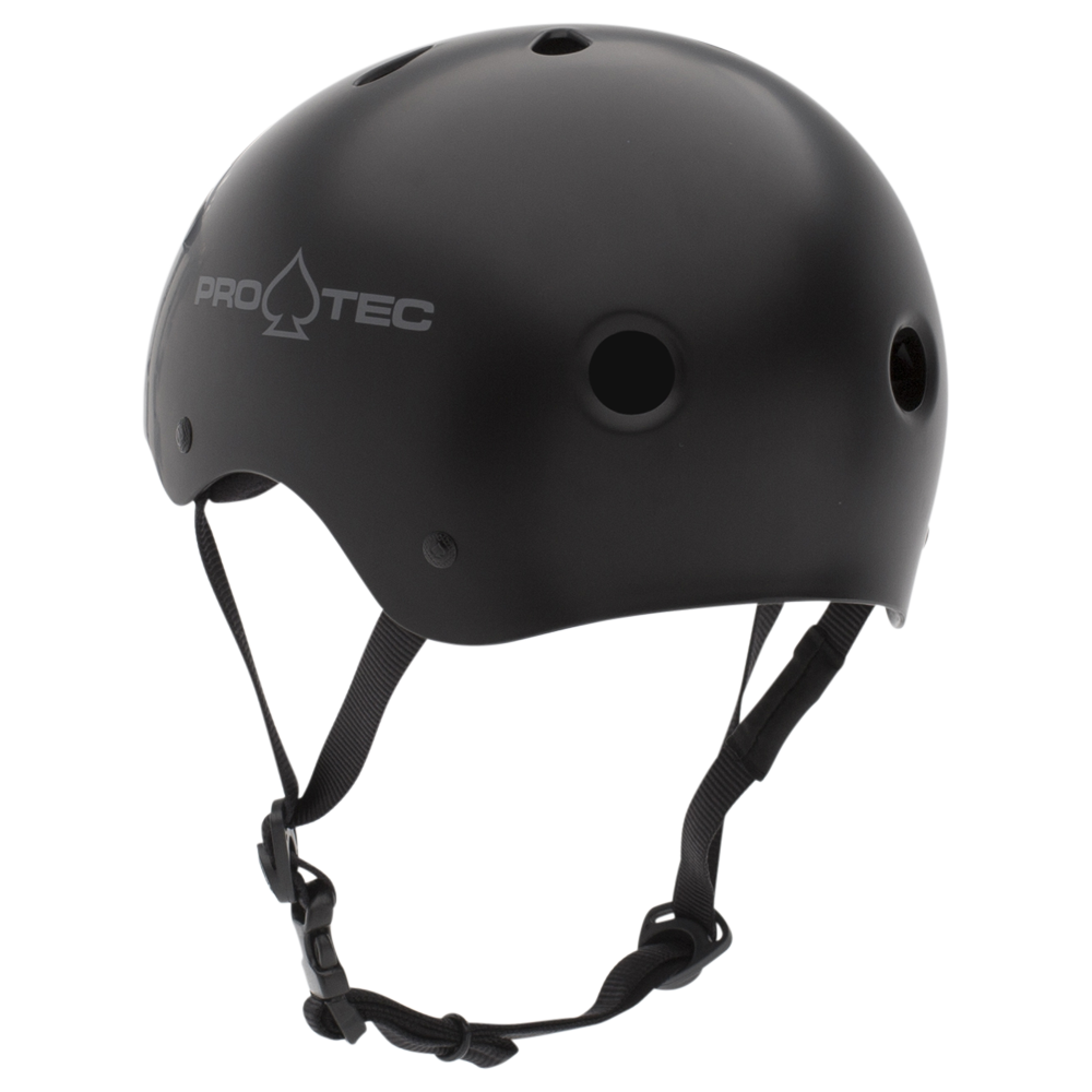 Pro-Tec The Classic Skateboard Helmet - Matte Black image 3