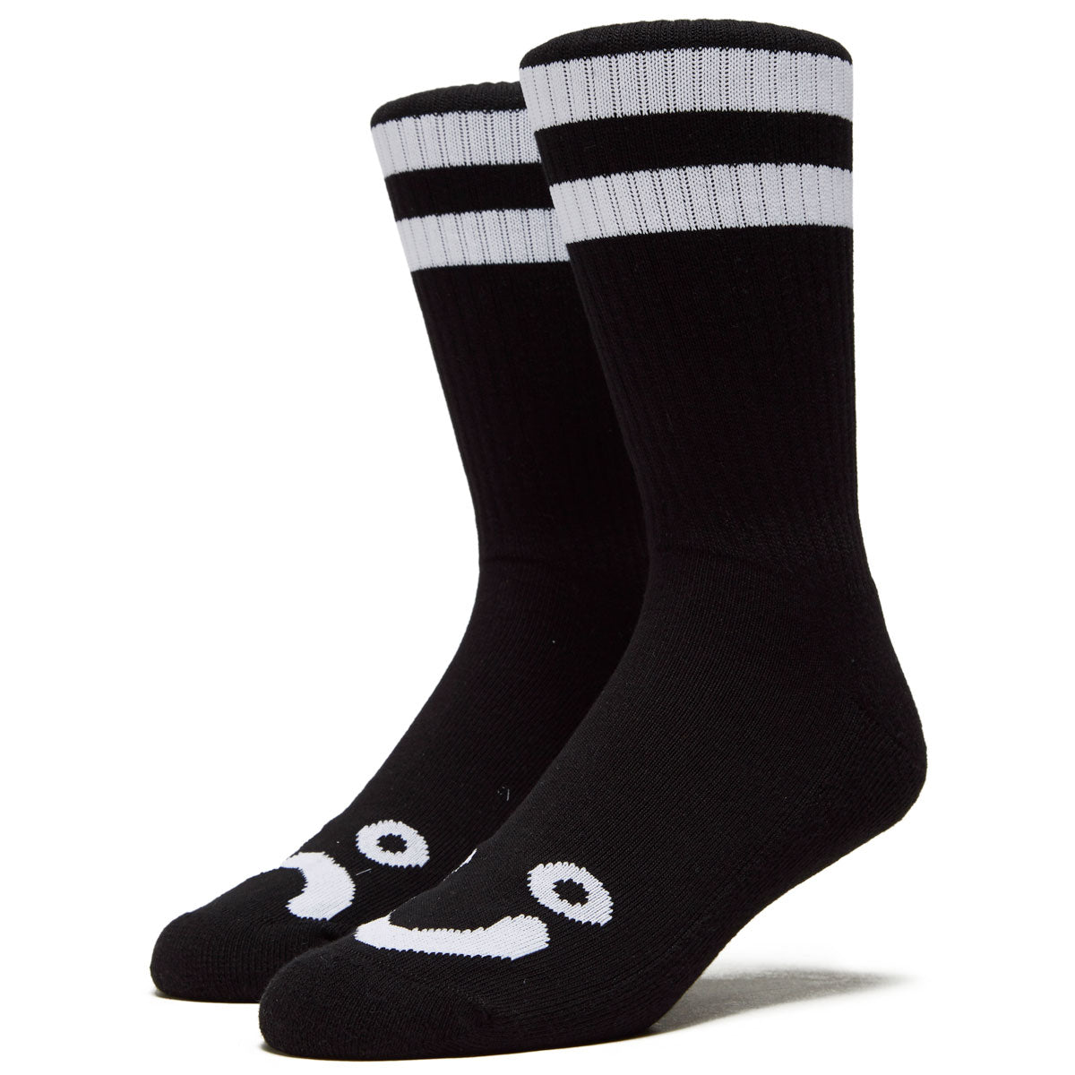 Polar Happy Sad Socks - Black image 1