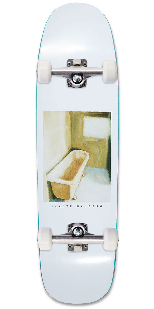 Polar Hjalte Halberg Bathtub On a P9 Skateboard Complete - White - 8.625