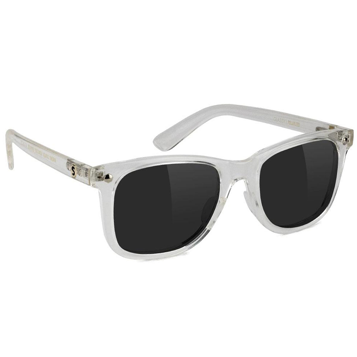 Glassy Mikemo Premium Polarized Sunglasses - Clear image 1