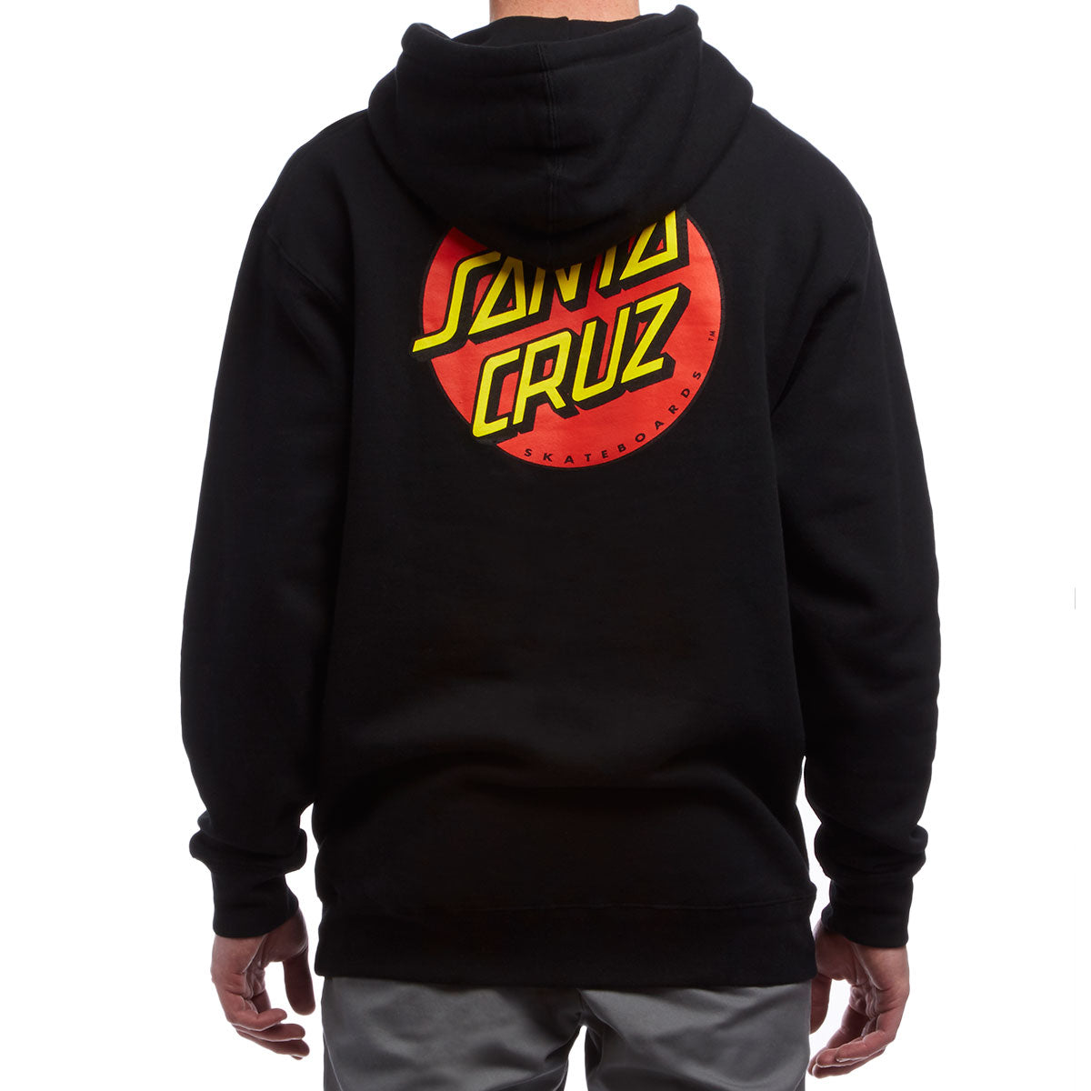 Santa Cruz Classic Dot Hoodie - Black image 2