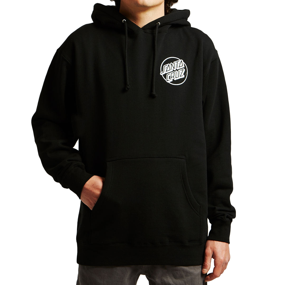 Santa Cruz Opus Dot Hoodie - Black/White image 1