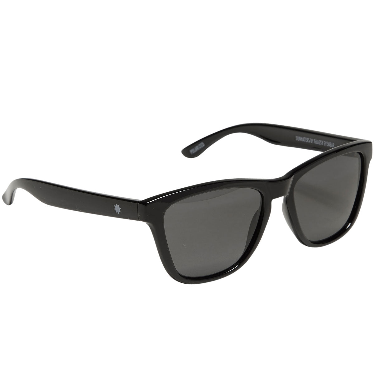 Glassy Deric Polarized Sunglasses - Black image 1