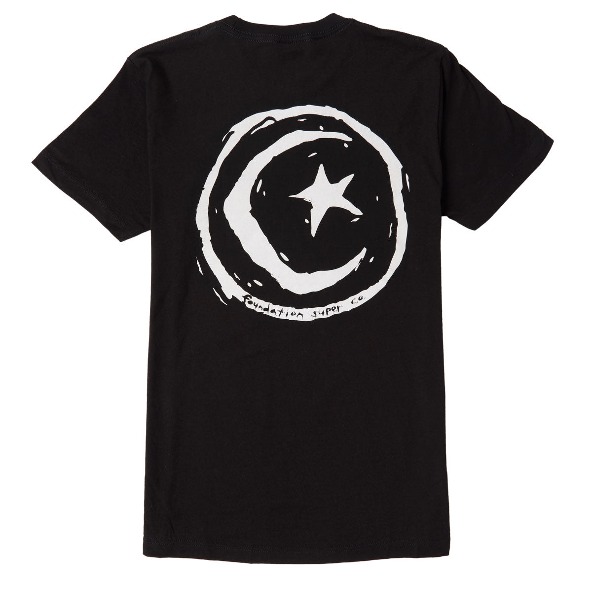 Foundation Star And Moon T-Shirt - Black image 2