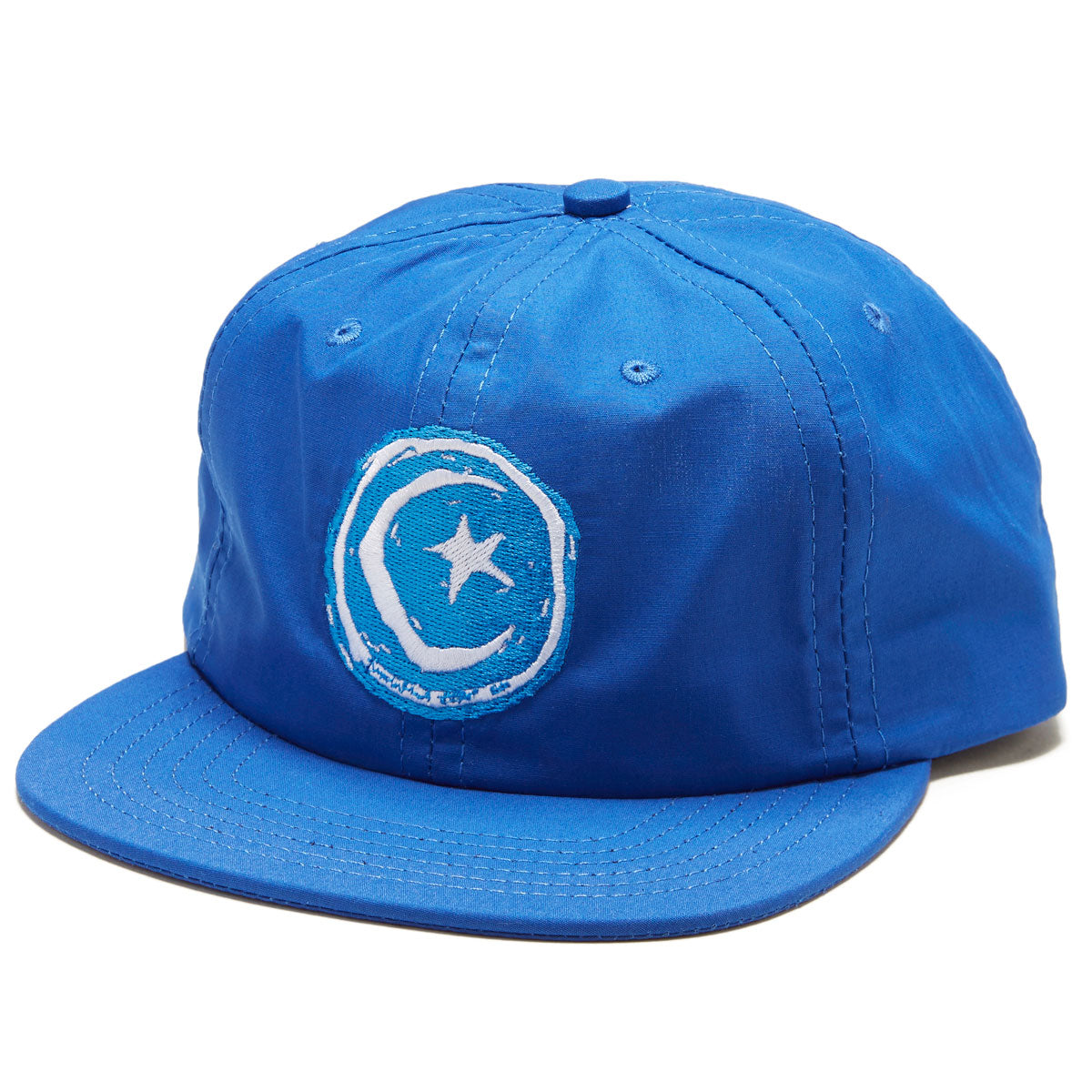 Foundation Star And Moon Unstructured Patch Hat - Royal image 1