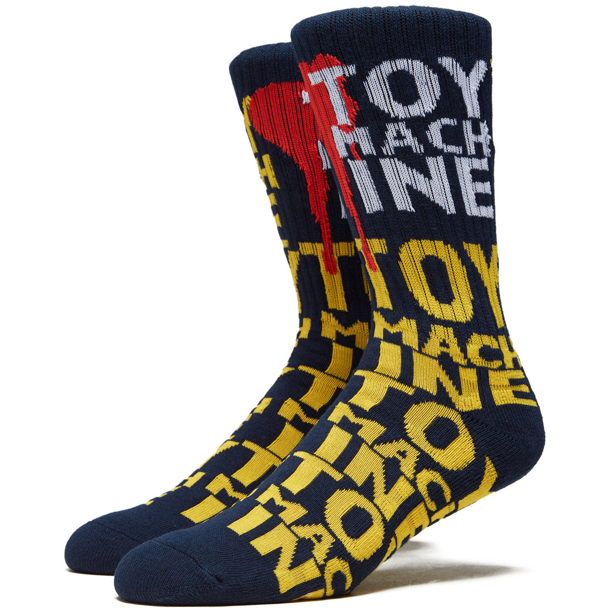 Toy Machine New Blood Socks - White image 1