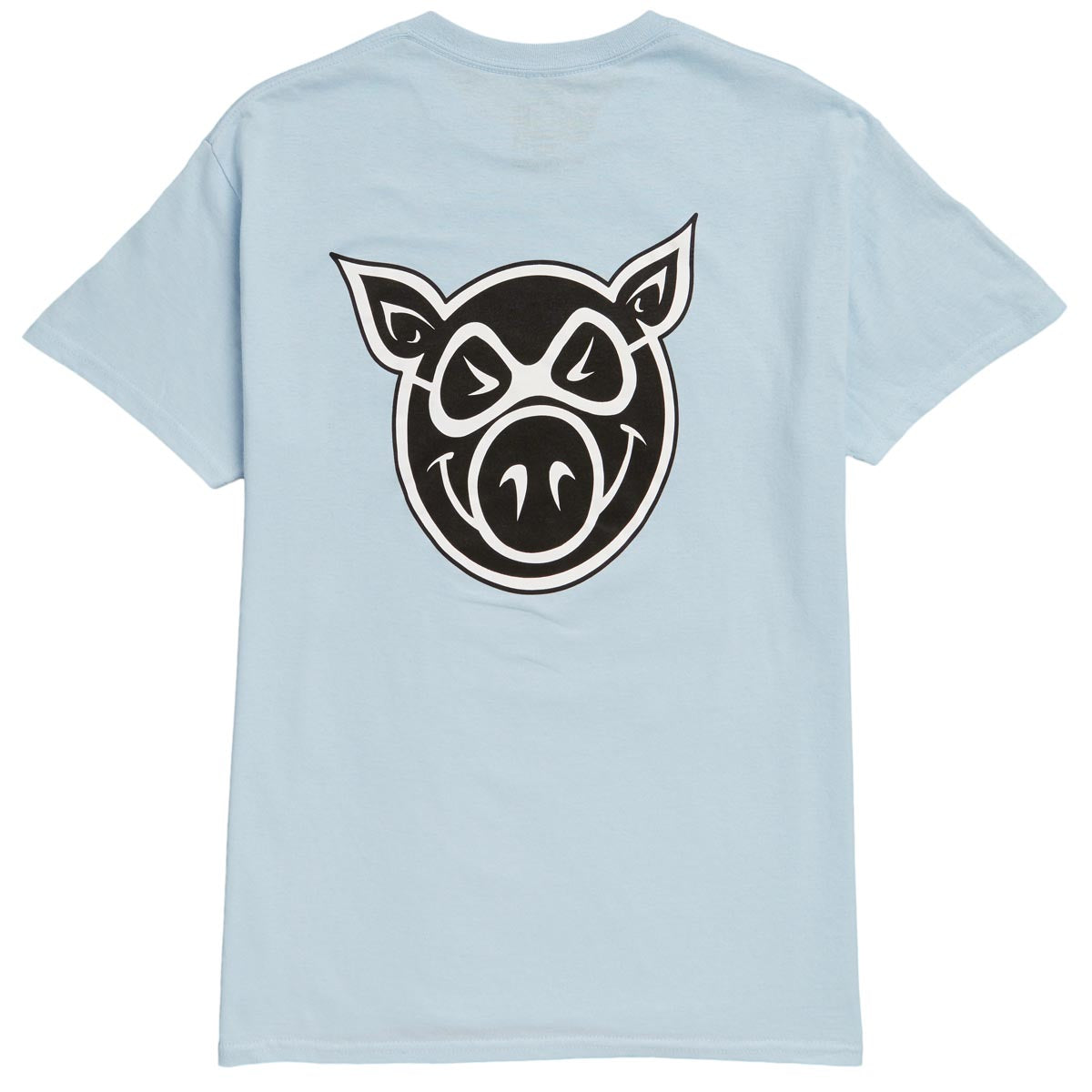 Pig Head T-Shirt - Light Blue image 2